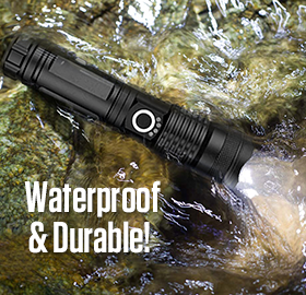 Beyond Bright™ Flashlight is Waterproof & Durable! Order Beyond Bright™ Flashlight Today!